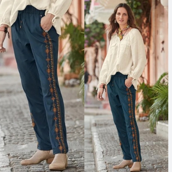 Sundance Pants - Sundance | Perfectly Nomadic Embroidered Pants